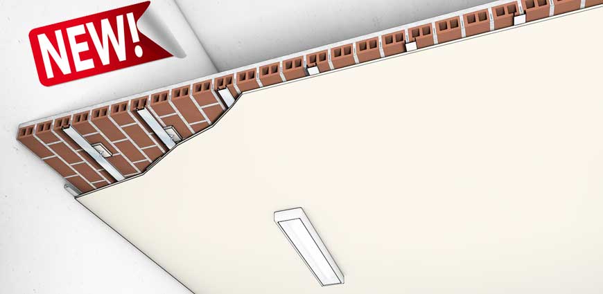 Plafond en hourdis